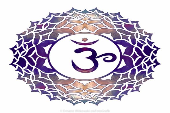 Sahasrara Two Abstract Chakra Art by Omaste Witkowski owFotoGrafik.com