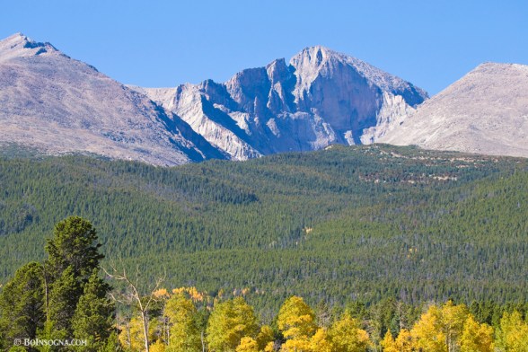Autumn Season View of CO Rocky Mountains Longs Peak Art