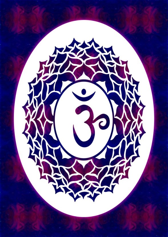 Crown Chakra Abstract Spiritual Artwork by Omaste Witkowski owFotoGrafik.com