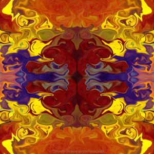 Embracing Transition Abstract Healing Artwork Omaste Witkowski owFotoGrafik.com